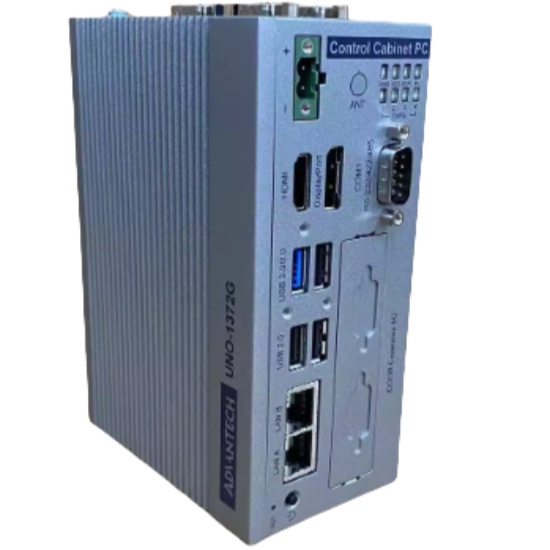 研华UNO-1372G-J021AE导轨安装嵌入式工控机嵌入式无风扇工业电脑
